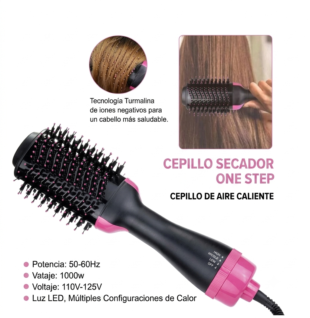 CEPILLO SECADOR DE CABELLO