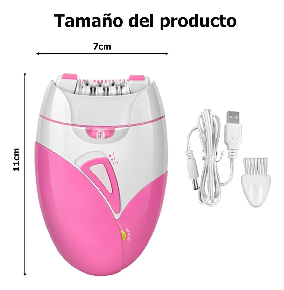 DEPILADORA CORPORAL RECARGABLE
