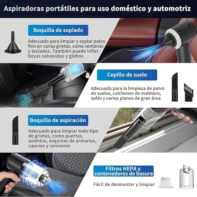 ASPIRADORA DE MANO