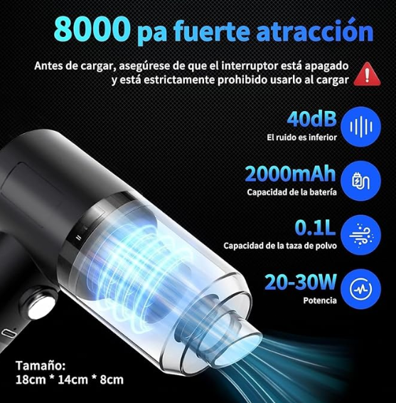ASPIRADORA DE MANO