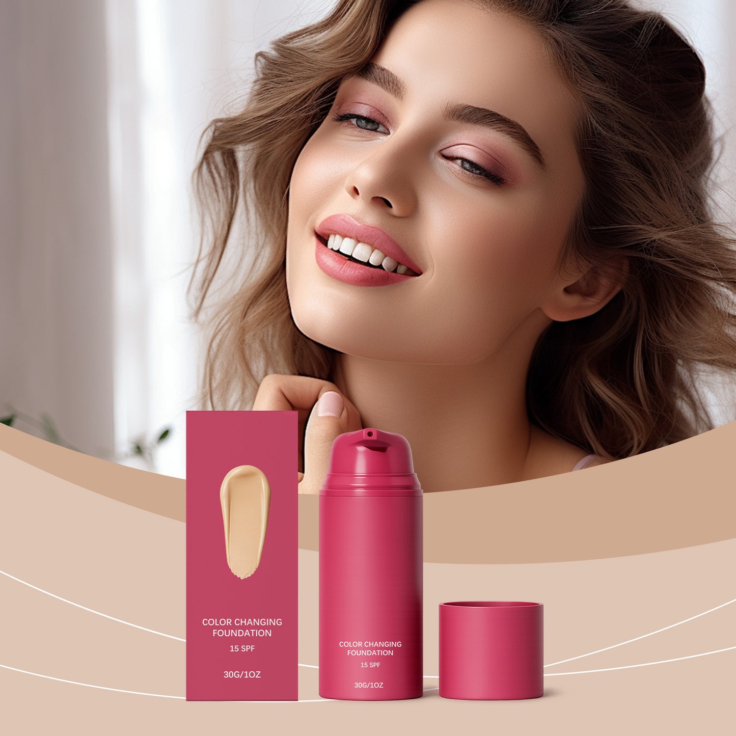 BB CREAM  MAQUILLAJE TERMOAJUSTABLE