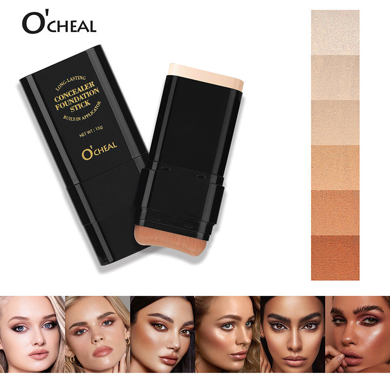 BASE DE MAQUILLAJE CON BROCHA OCHEAL
