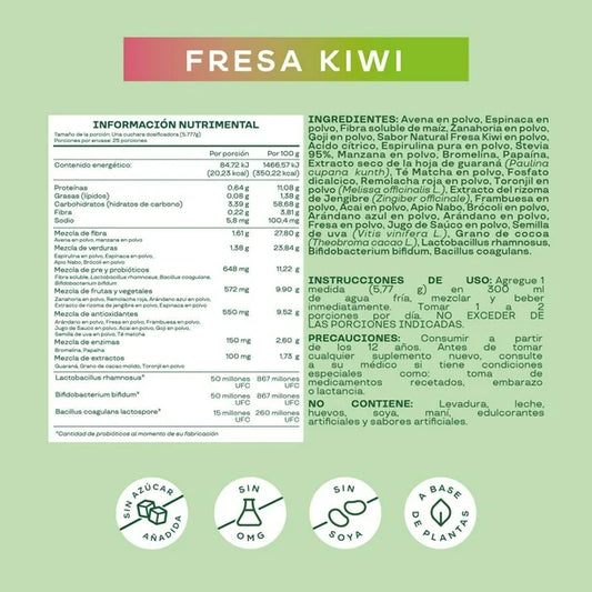 SUPLEMENTO BLOOM FRESA KIWI