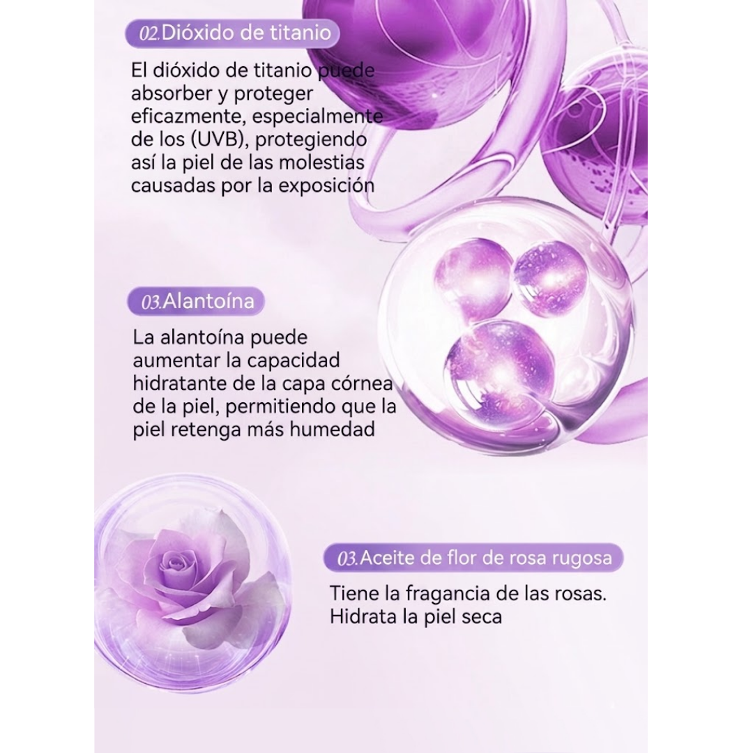 PROTECTOR SOLAR  ACLARANTE E HIDRATANTE 90SPF+