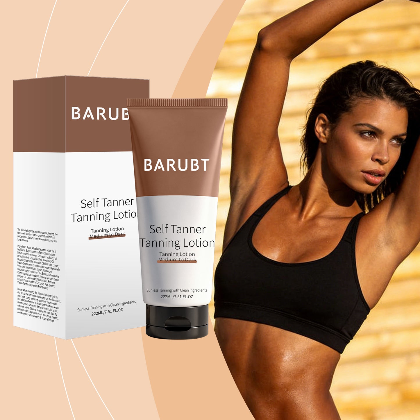 AUTO-BRONCEADOR SIN SOL DEEP BROWN
