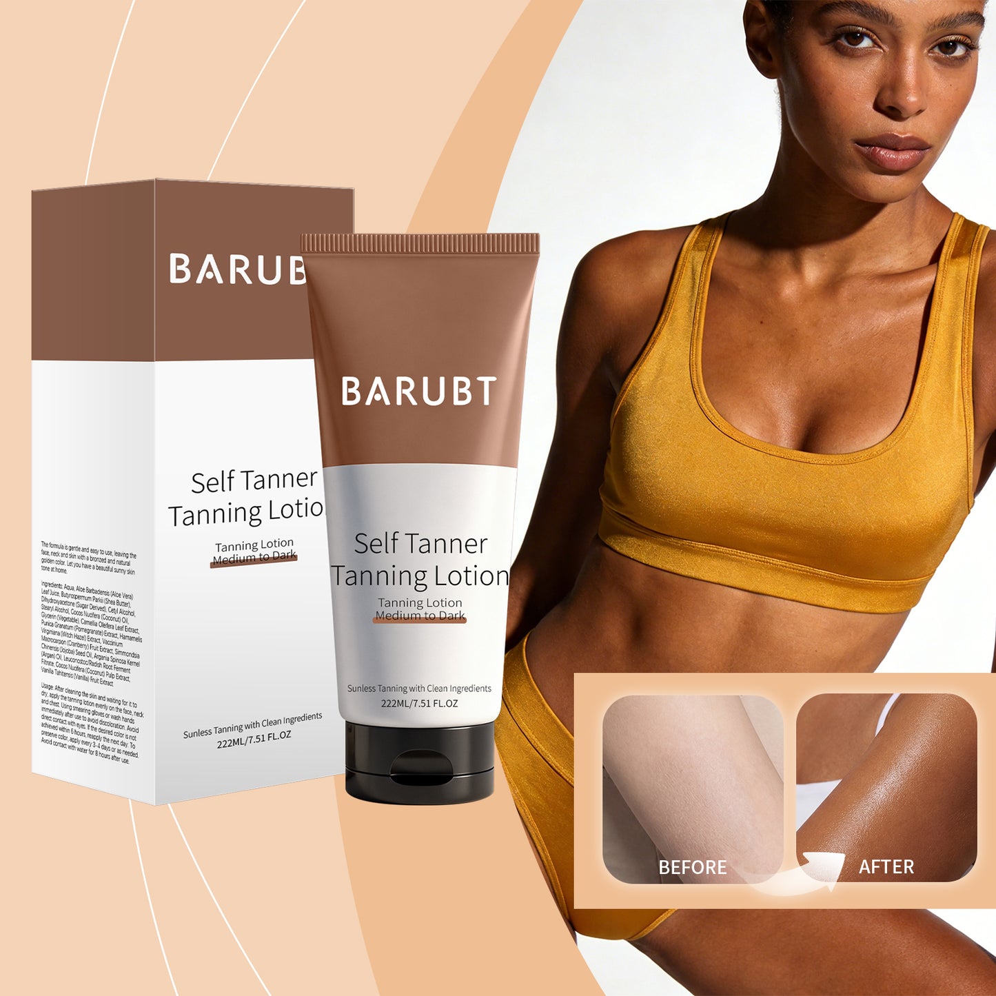AUTO-BRONCEADOR SIN SOL DEEP BROWN
