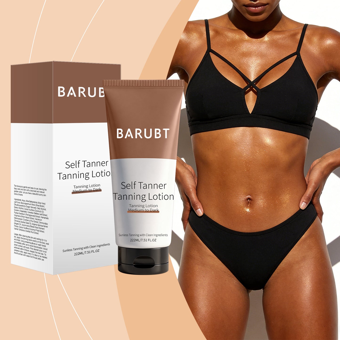 AUTO-BRONCEADOR SIN SOL DEEP BROWN
