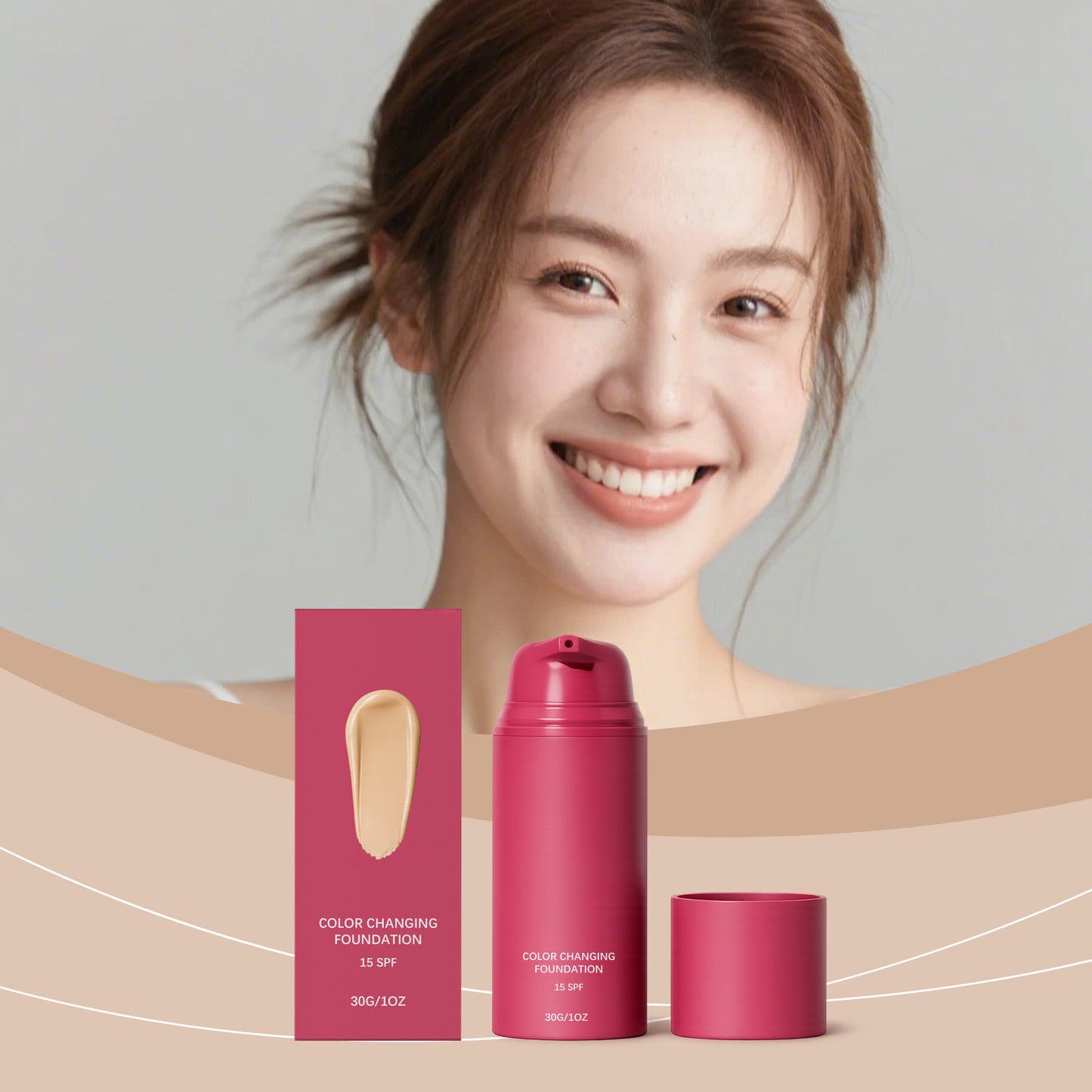 BB CREAM  MAQUILLAJE TERMOAJUSTABLE