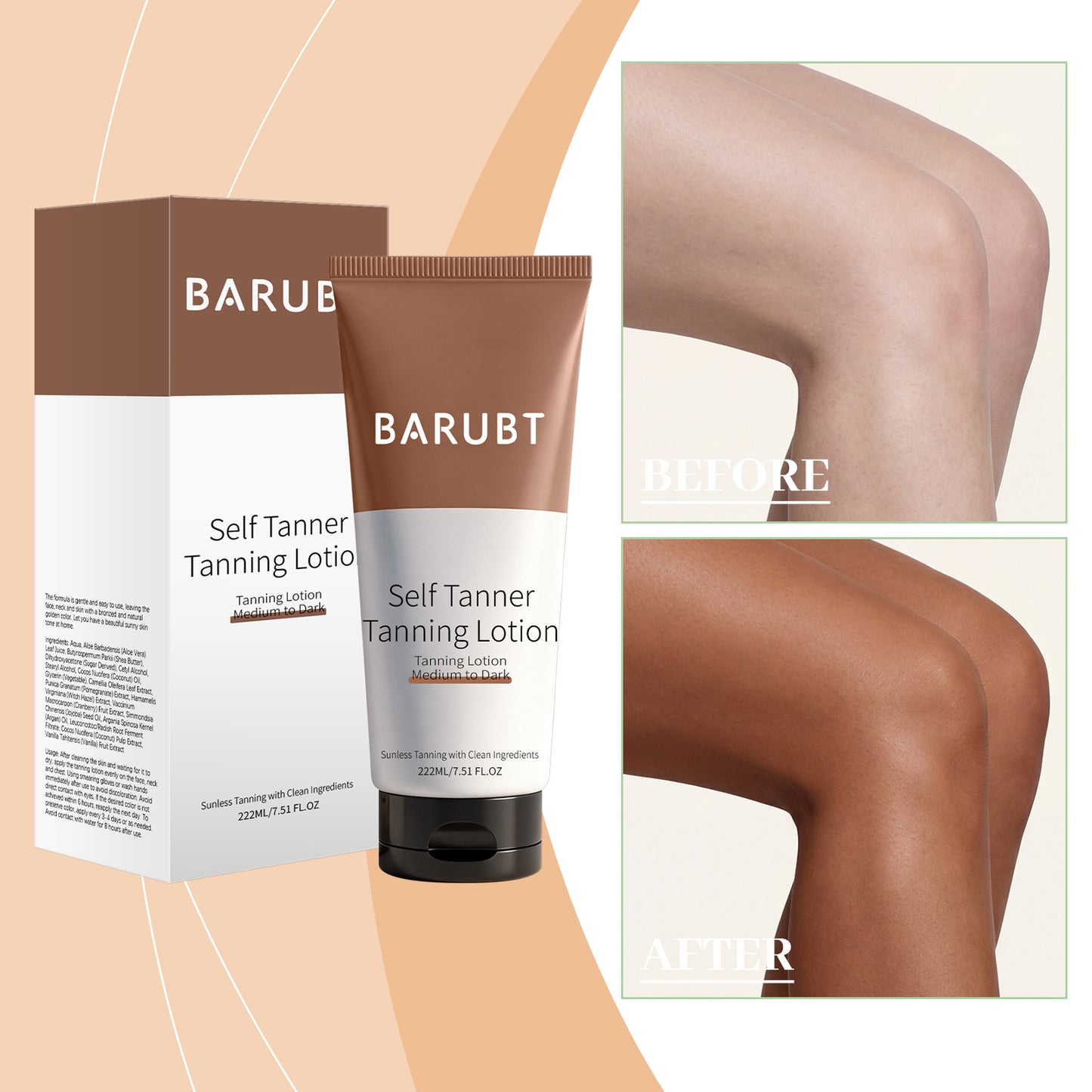 AUTO-BRONCEADOR SIN SOL DEEP BROWN