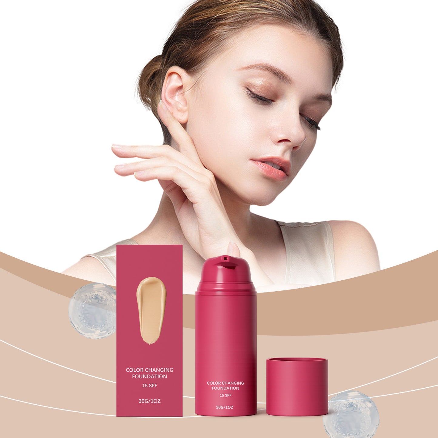 BB CREAM  MAQUILLAJE TERMOAJUSTABLE